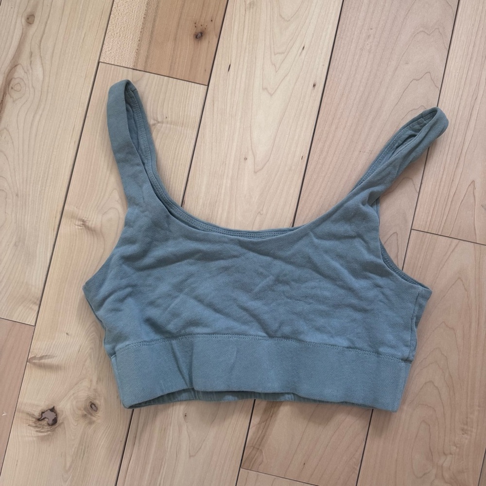 Z Supply Slate Blue Tank Bra - Picture 2 of 4
